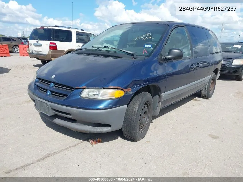 2000 Dodge Grand Caravan Se VIN: 2B4GP44G9YR627237 Lot: 40500683