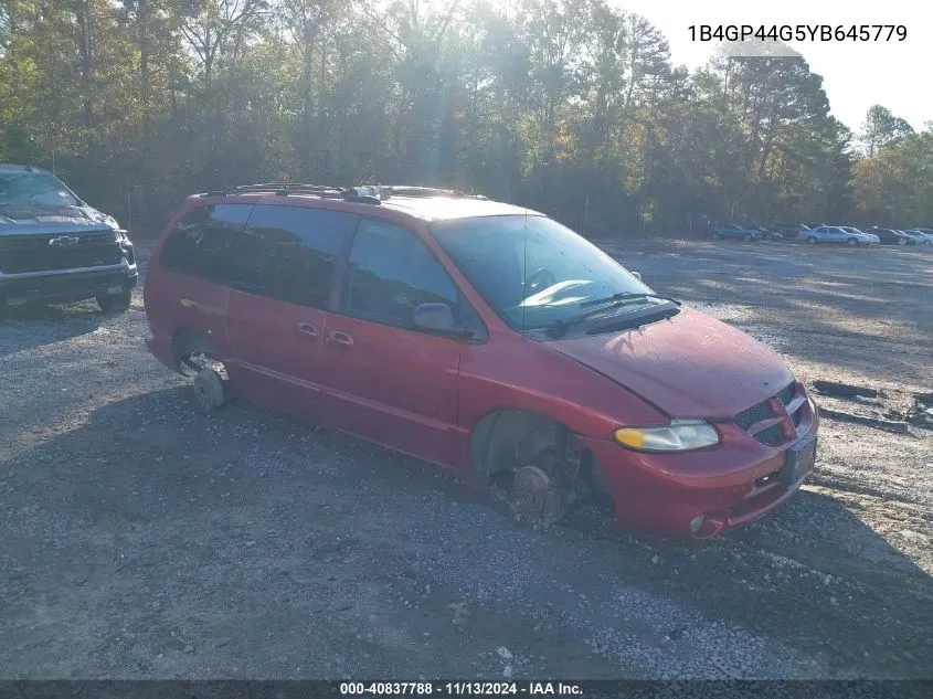 2000 Dodge Grand Caravan Se VIN: 1B4GP44G5YB645779 Lot: 40837788