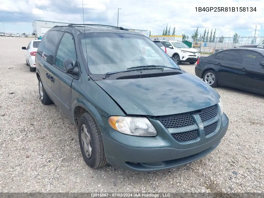 1B4GP25R81B158134 2001 Dodge Caravan