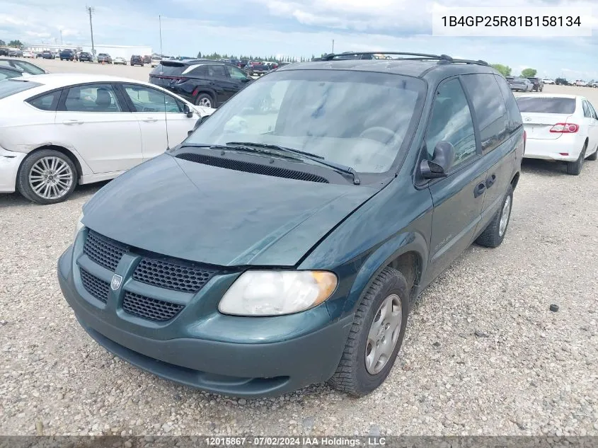 1B4GP25R81B158134 2001 Dodge Caravan