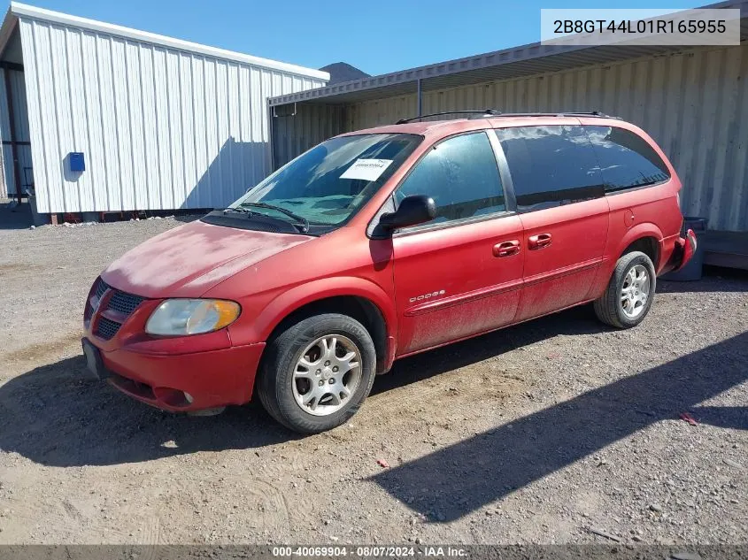 2B8GT44L01R165955 2001 Dodge Grand Caravan Sport