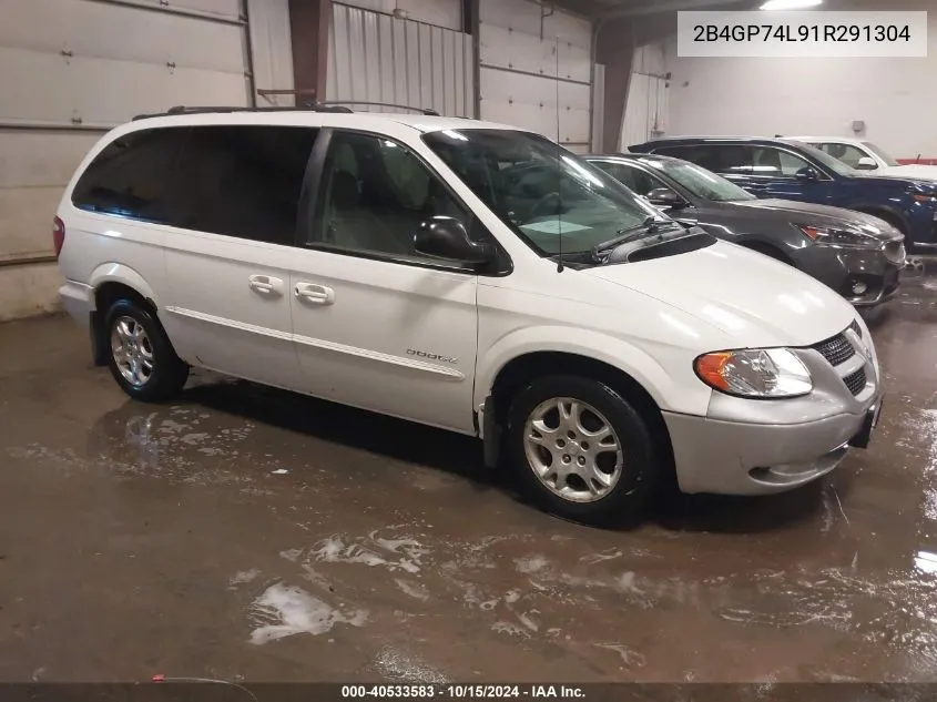 2001 Dodge Grand Caravan Ex VIN: 2B4GP74L91R291304 Lot: 40533583