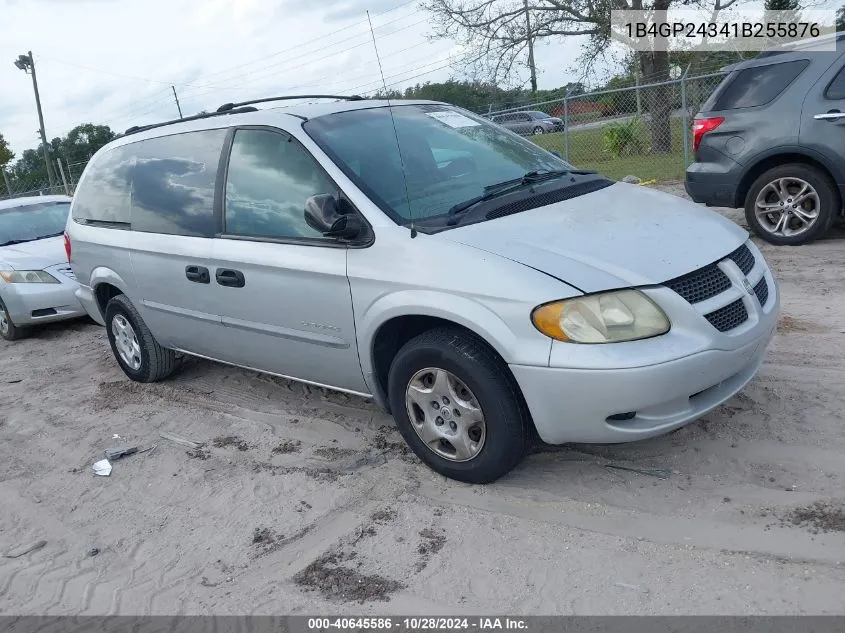 2001 Dodge Grand Caravan Se VIN: 1B4GP24341B255876 Lot: 40645586