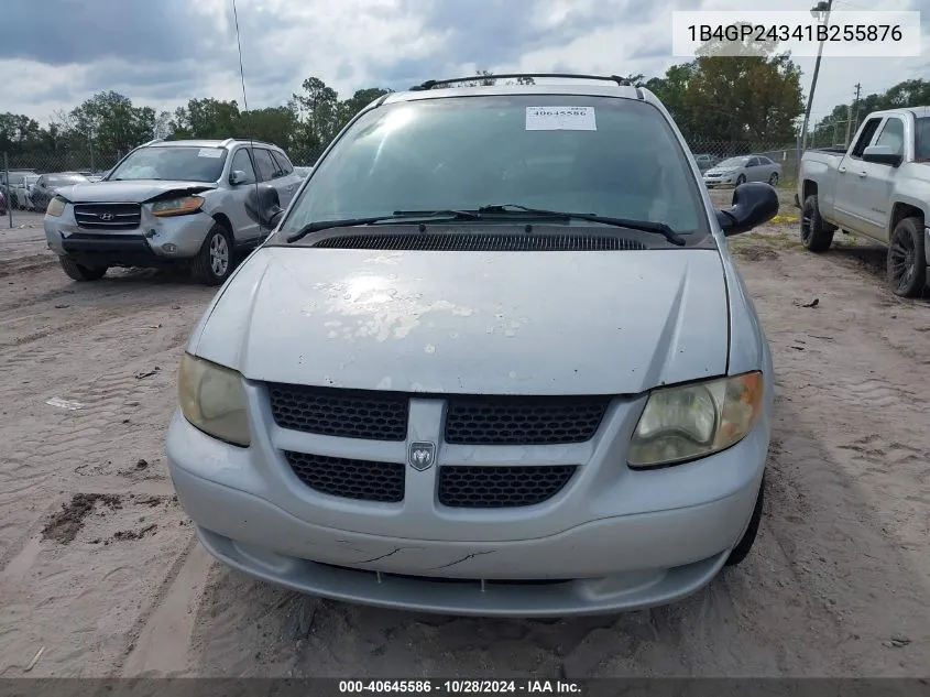 2001 Dodge Grand Caravan Se VIN: 1B4GP24341B255876 Lot: 40645586