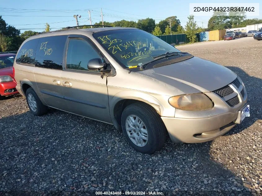 2003 Dodge Grand Caravan Sport VIN: 2D4GP44323R347462 Lot: 40243488