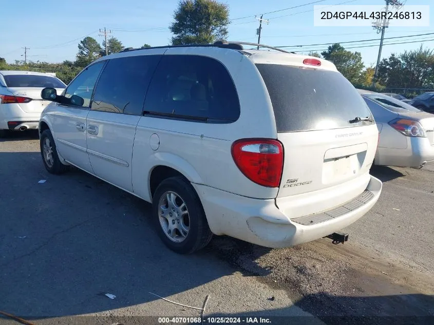 2003 Dodge Grand Caravan Sport VIN: 2D4GP44L43R246813 Lot: 40701068