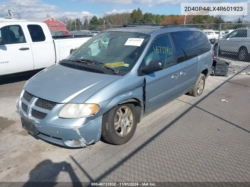 2004 Dodge Grand Caravan Sxt VIN: 2D4GP44LX4R601923 Lot: 40733932