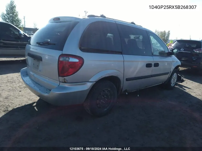 1D4GP25RX5B268307 2005 Dodge Caravan