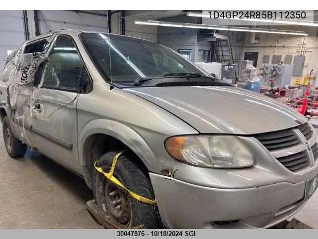 2005 Dodge Grand Caravan Se VIN: 1D4GP24R85B112350 Lot: 30047876