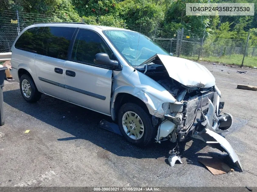 2005 Dodge Grand Caravan Se VIN: 1D4GP24R35B273530 Lot: 39803021