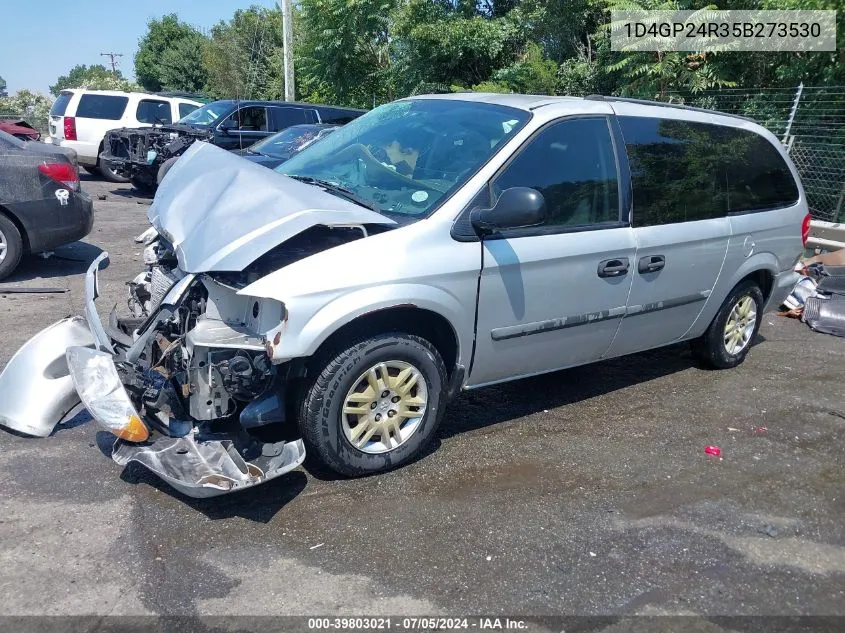 2005 Dodge Grand Caravan Se VIN: 1D4GP24R35B273530 Lot: 39803021