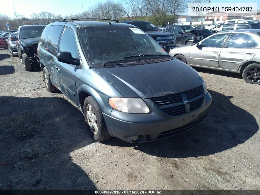 2005 Dodge Grand Caravan Sxt VIN: 2D4GP44L55R404787 Lot: 39877910