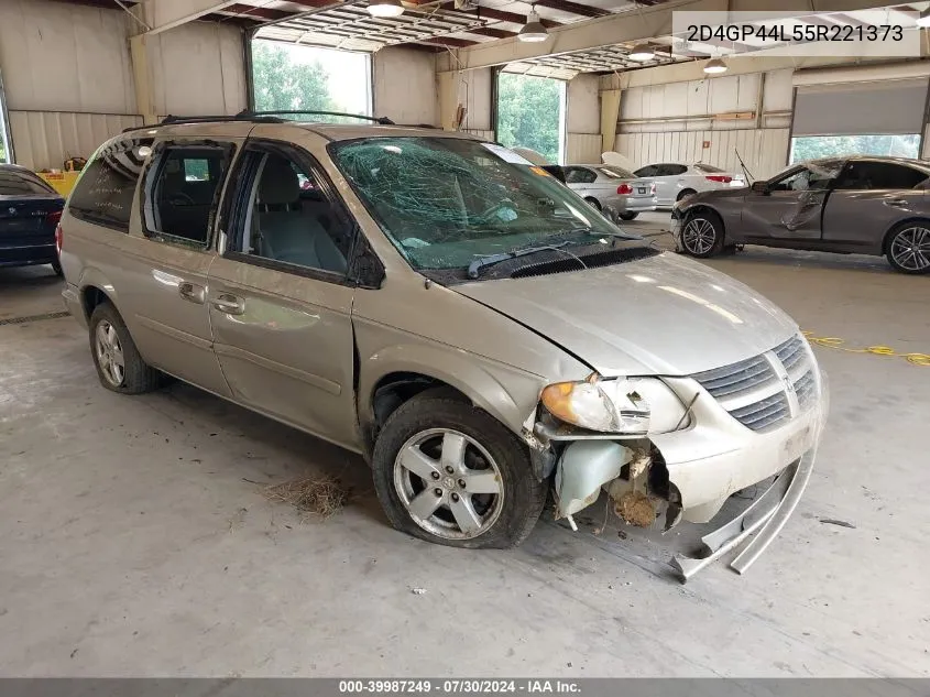 2005 Dodge Grand Caravan Sxt VIN: 2D4GP44L55R221373 Lot: 39987249