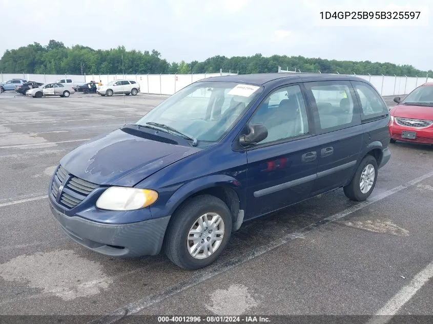 1D4GP25B95B325597 2005 Dodge Caravan Se