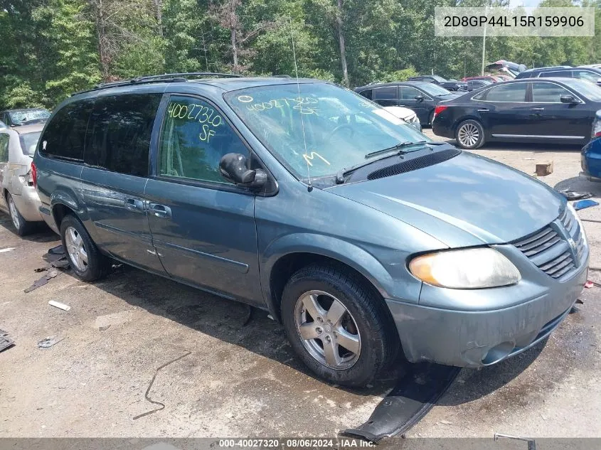 2005 Dodge Grand Caravan Sxt VIN: 2D8GP44L15R159906 Lot: 40027320