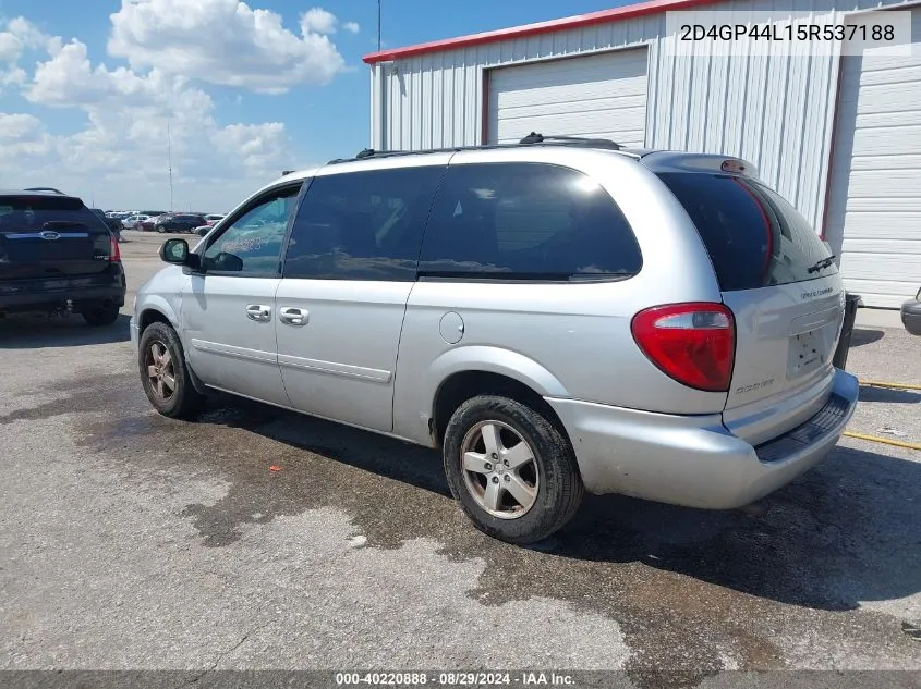 2D4GP44L15R537188 2005 Dodge Grand Caravan Sxt