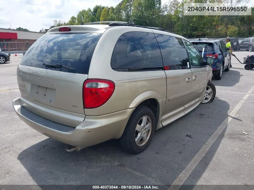 2005 Dodge Grand Caravan Sxt VIN: 2D4GP44L15R596550 Lot: 40373044