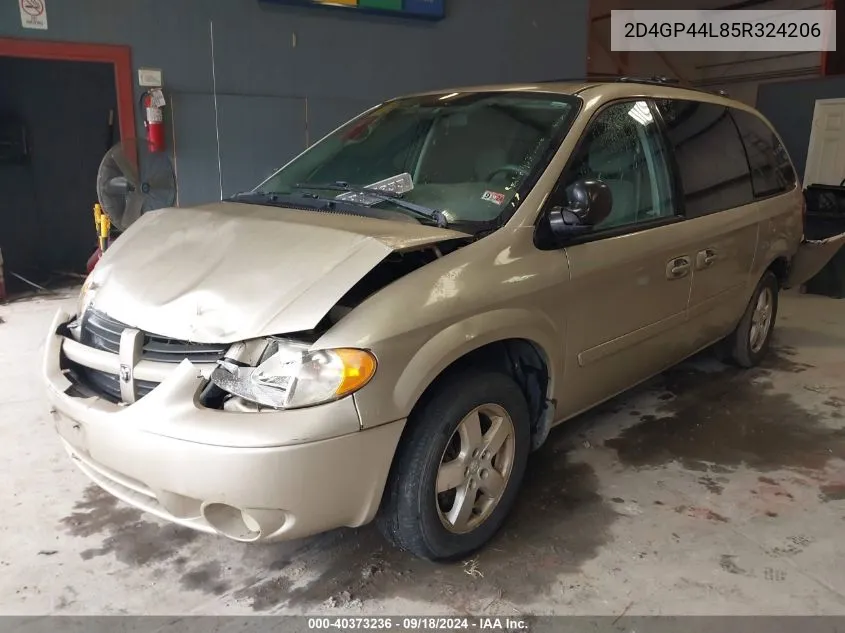 2D4GP44L85R324206 2005 Dodge Grand Caravan Sxt