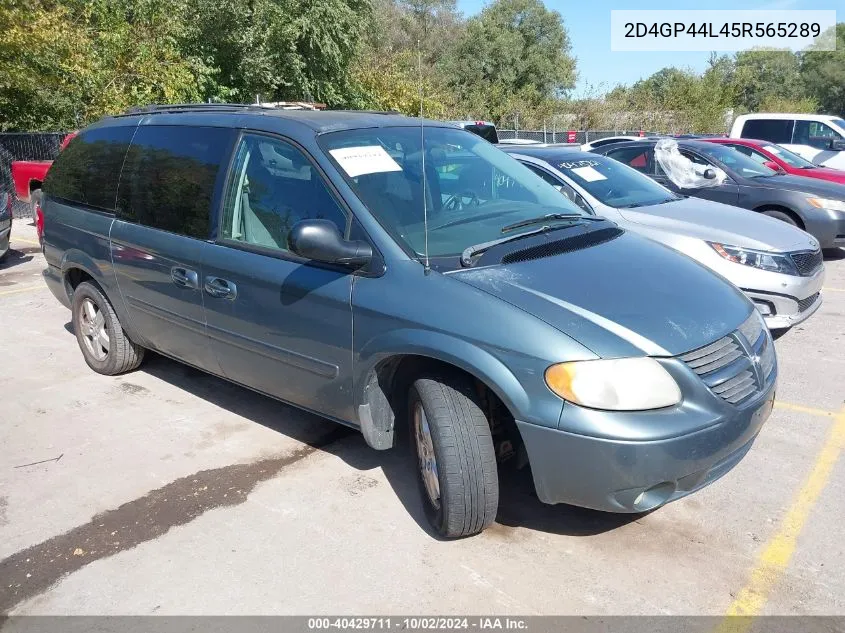 2D4GP44L45R565289 2005 Dodge Grand Caravan Sxt