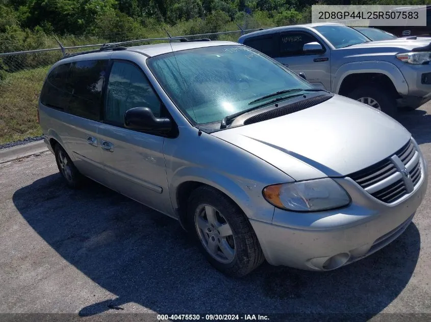 2005 Dodge Grand Caravan Sxt VIN: 2D8GP44L25R507583 Lot: 40475530