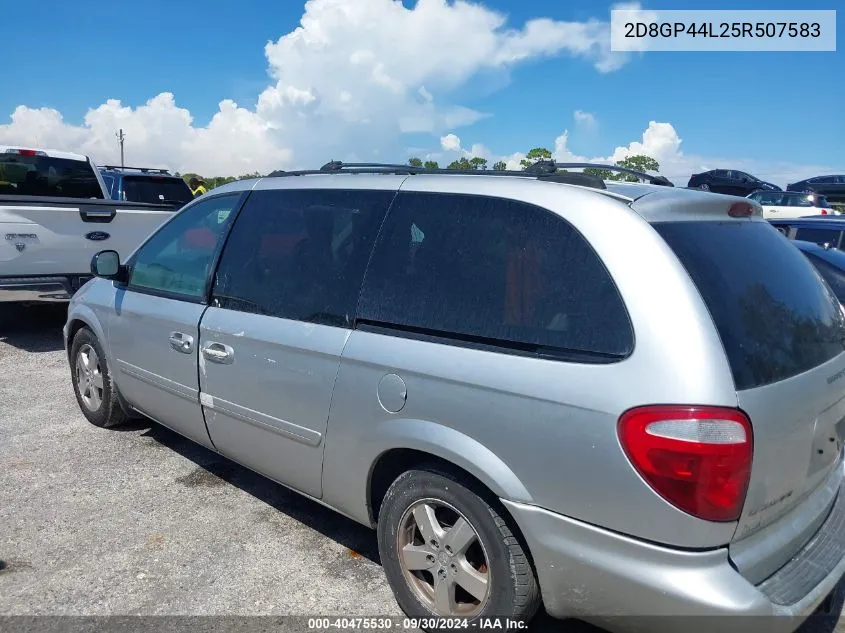 2005 Dodge Grand Caravan Sxt VIN: 2D8GP44L25R507583 Lot: 40475530