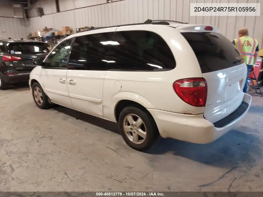 2D4GP24R75R105956 2005 Dodge Grand Caravan Se