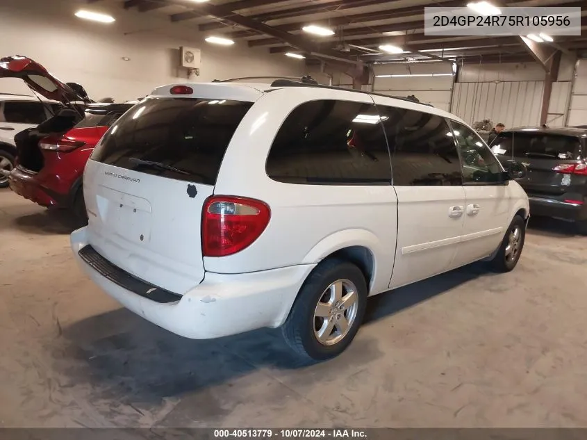 2D4GP24R75R105956 2005 Dodge Grand Caravan Se