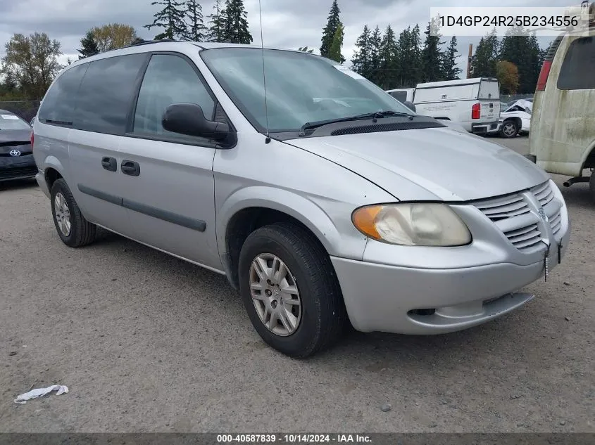 2005 Dodge Grand Caravan Se VIN: 1D4GP24R25B234556 Lot: 40587839