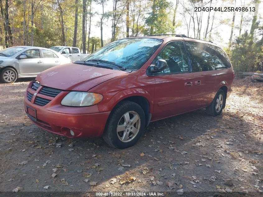 2005 Dodge Grand Caravan Sxt VIN: 2D4GP44L25R498613 Lot: 40752022