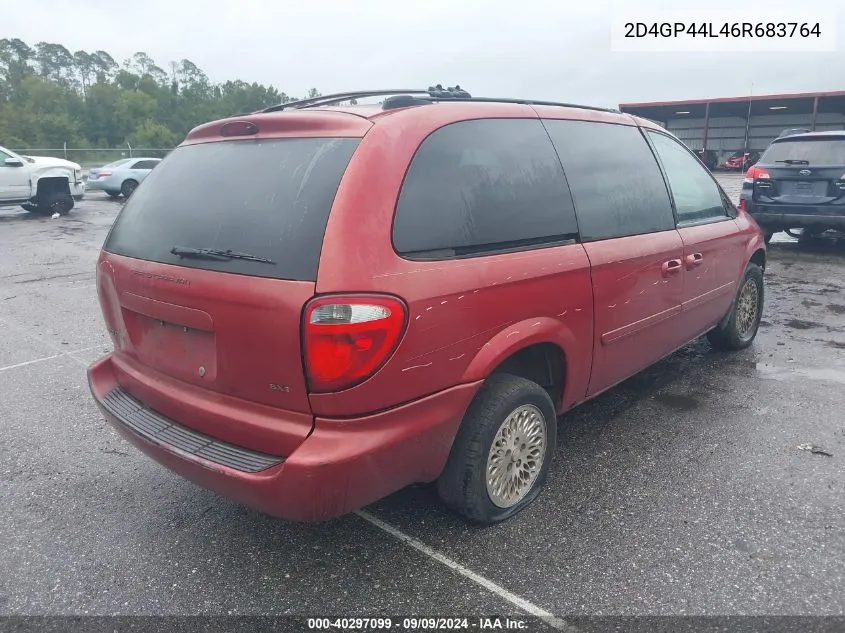 2D4GP44L46R683764 2006 Dodge Grand Caravan Sxt