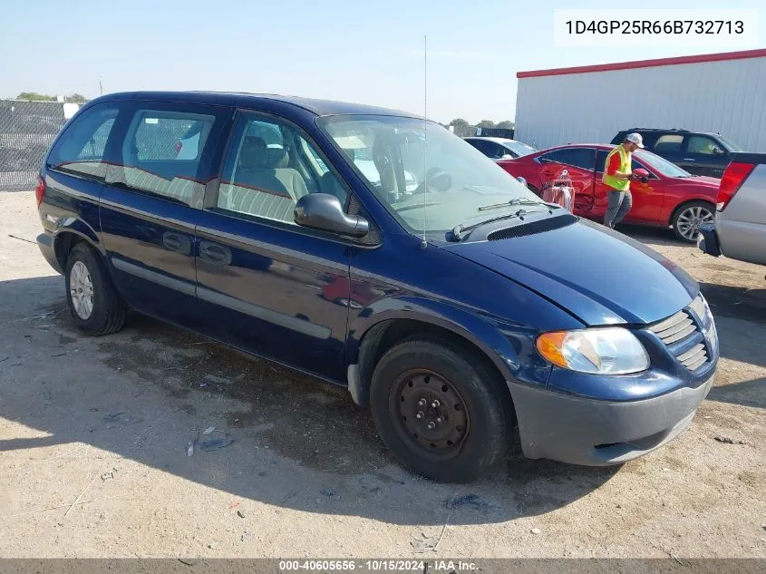 2006 Dodge Caravan Se VIN: 1D4GP25R66B732713 Lot: 40605656