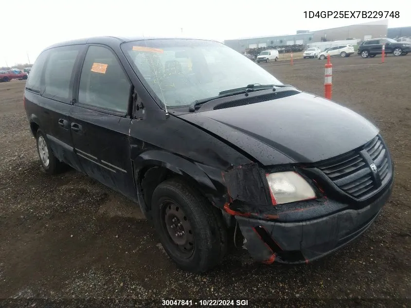 1D4GP25EX7B229748 2007 Dodge Caravan Se