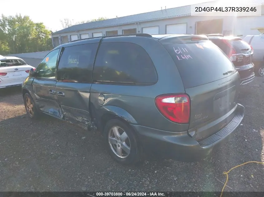 2D4GP44L37R339246 2007 Dodge Grand Caravan Sxt