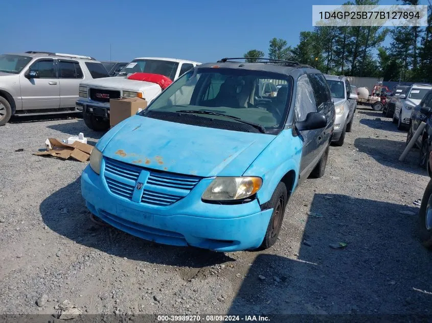 2007 Dodge Caravan Se VIN: 1D4GP25B77B127894 Lot: 39989270