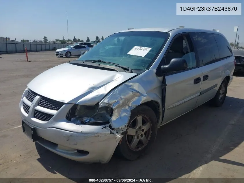 1D4GP23R37B243870 2007 Dodge Grand Caravan Cv