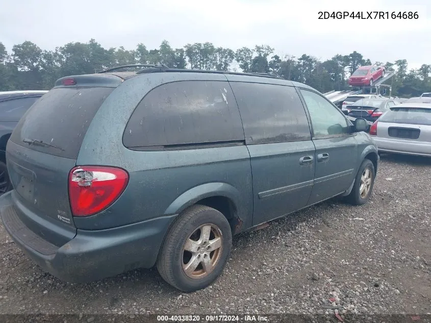 2D4GP44LX7R164686 2007 Dodge Grand Caravan Sxt