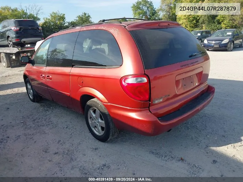 2D4GP44L07R287879 2007 Dodge Grand Caravan Sxt