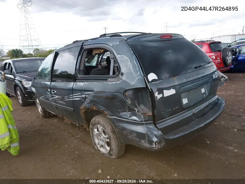 2D4GP44L47R264895 2007 Dodge Grand Caravan Sxt