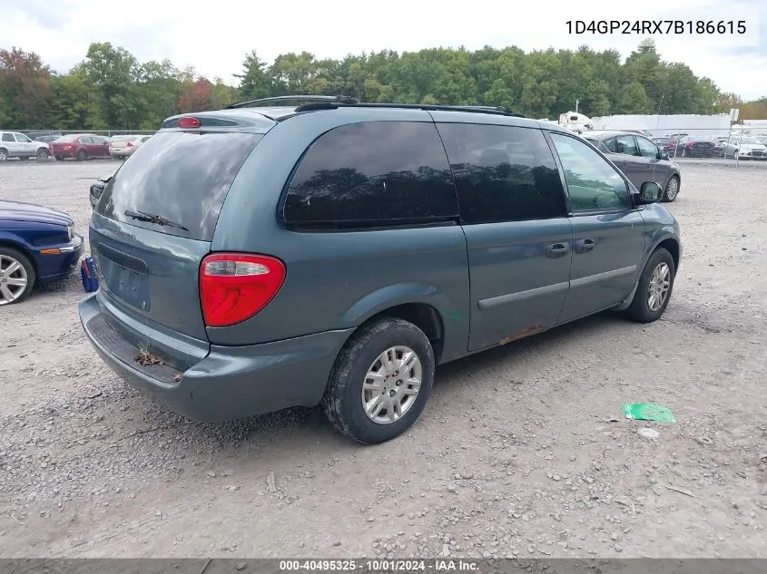 1D4GP24RX7B186615 2007 Dodge Grand Caravan Se