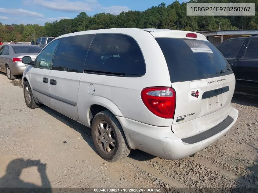 1D8GP24E97B250767 2007 Dodge Grand Caravan Se