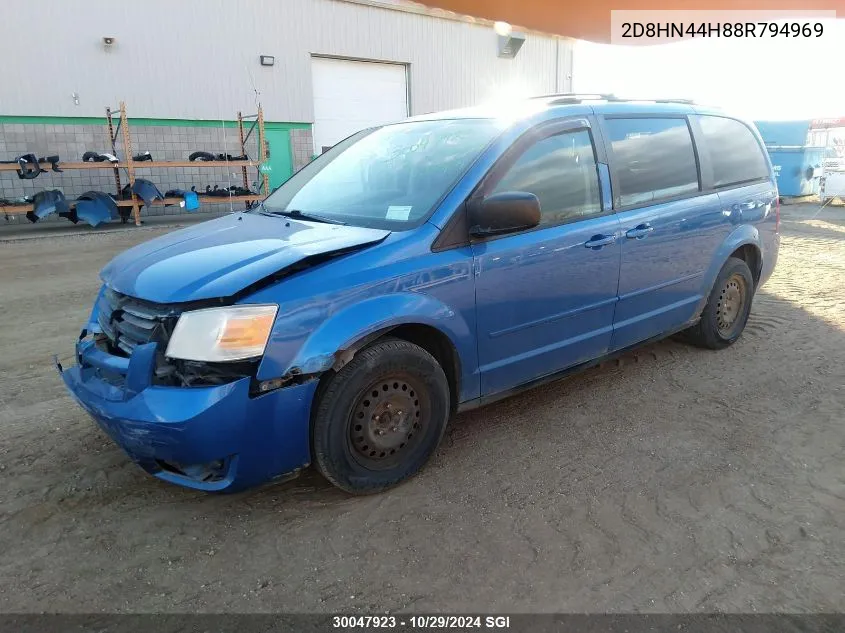 2D8HN44H88R794969 2008 Dodge Grand Caravan Se