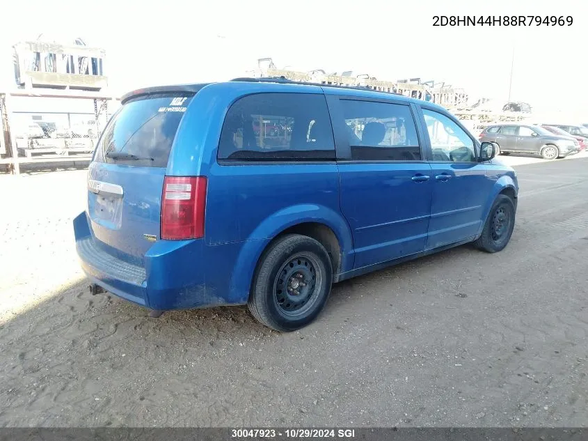 2D8HN44H88R794969 2008 Dodge Grand Caravan Se