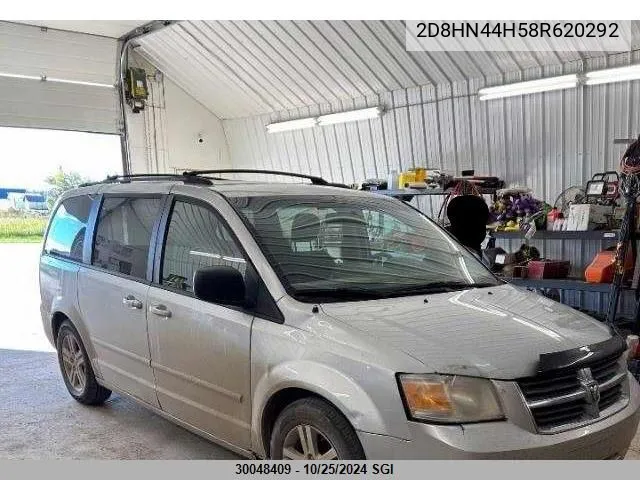 2008 Dodge Grand Caravan Se VIN: 2D8HN44H58R620292 Lot: 30048409