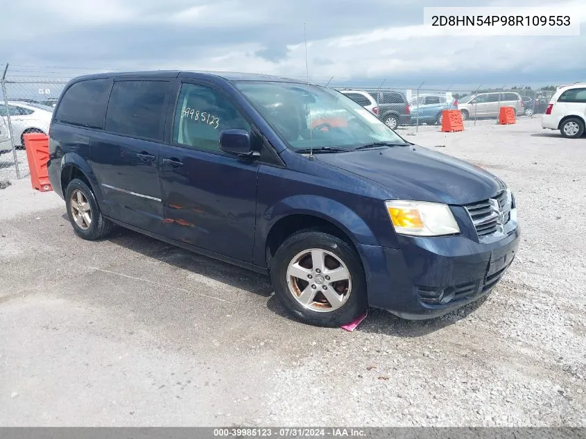 2008 Dodge Grand Caravan Sxt VIN: 2D8HN54P98R109553 Lot: 39985123