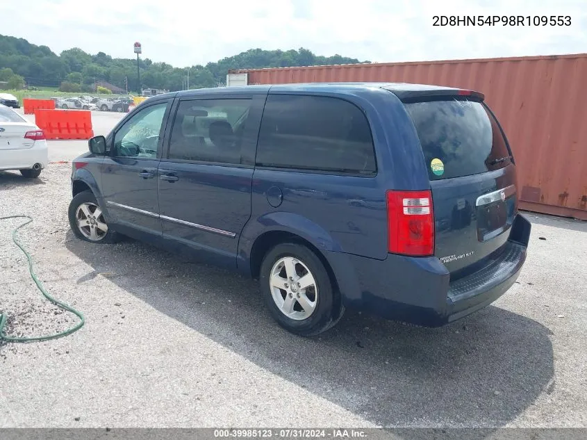 2D8HN54P98R109553 2008 Dodge Grand Caravan Sxt