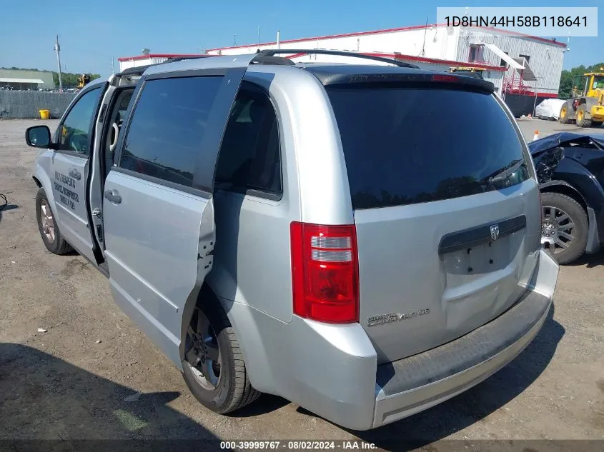 2008 Dodge Grand Caravan Se VIN: 1D8HN44H58B118641 Lot: 39999767