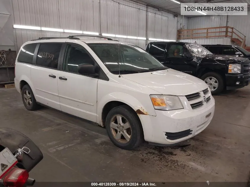 2008 Dodge Grand Caravan Se VIN: 1D8HN44H48B128433 Lot: 40128309