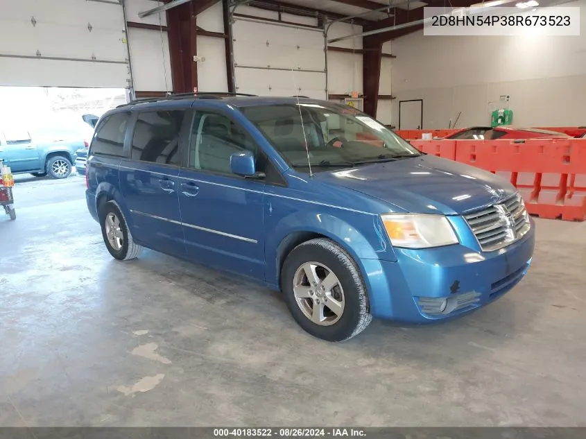 2008 Dodge Grand Caravan Sxt VIN: 2D8HN54P38R673523 Lot: 40183522