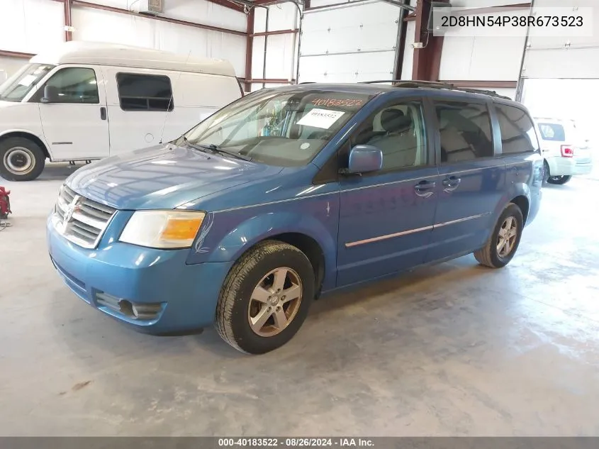 2008 Dodge Grand Caravan Sxt VIN: 2D8HN54P38R673523 Lot: 40183522