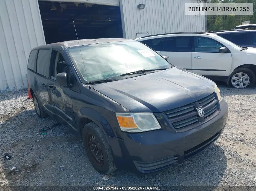 2D8HN44H48R761256 2008 Dodge Grand Caravan Se